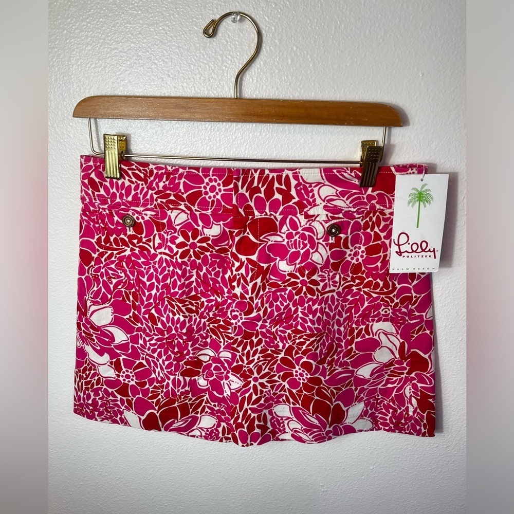 NWT Lilly Pulitzer Jordanna Printed Skirt in Show and Tell Size 2